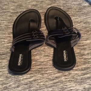 Sonoma black sandals